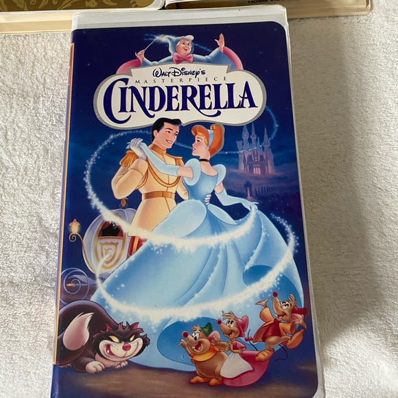 Disney Other 5 Disney Princess Vhs Tapes Poshmark